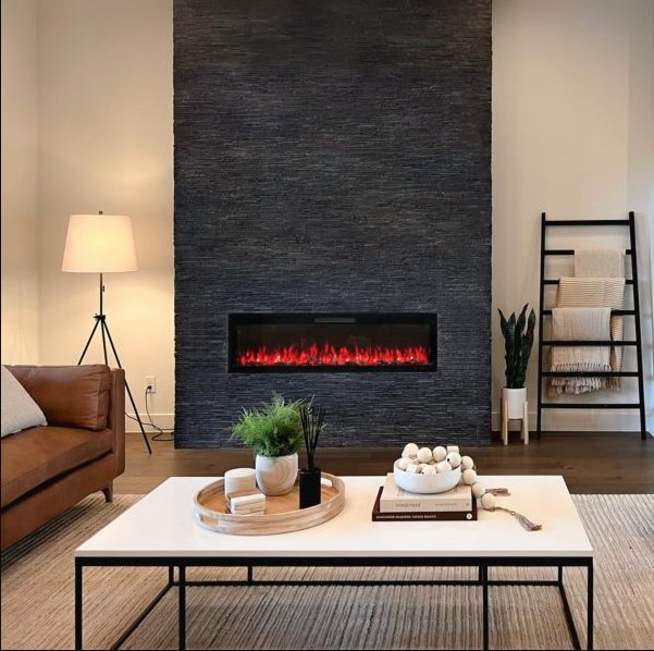 Электроочаг RealFlame Diamond 50, с муляжом дров и кристаллами