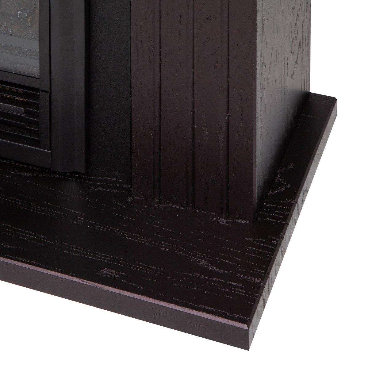Электрокамин RealFlame Hanna DN орех с очагом Majestic Lux Black