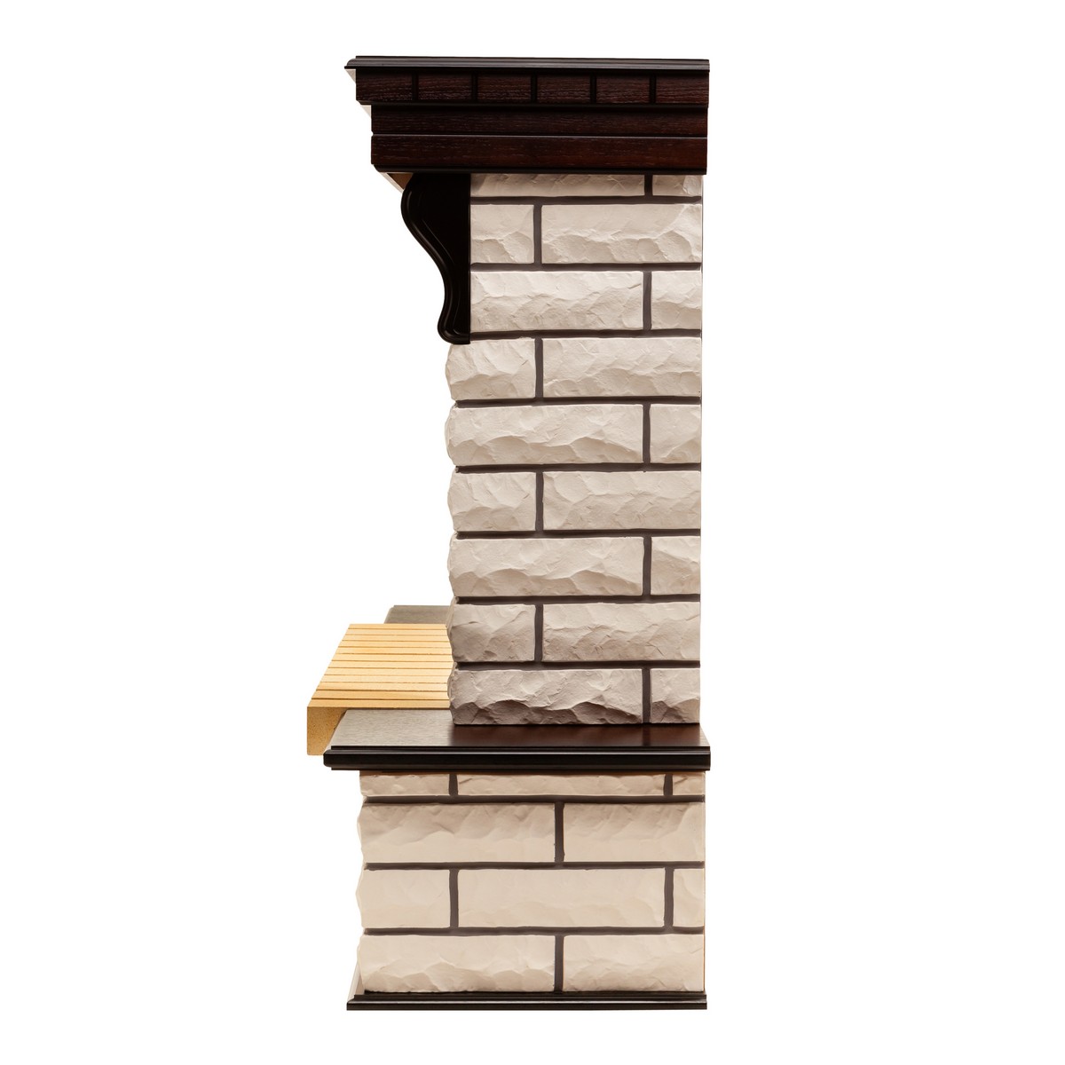 Электрокамин RealFlame Country 26 AO античный дуб с очагом 3D Helios 26