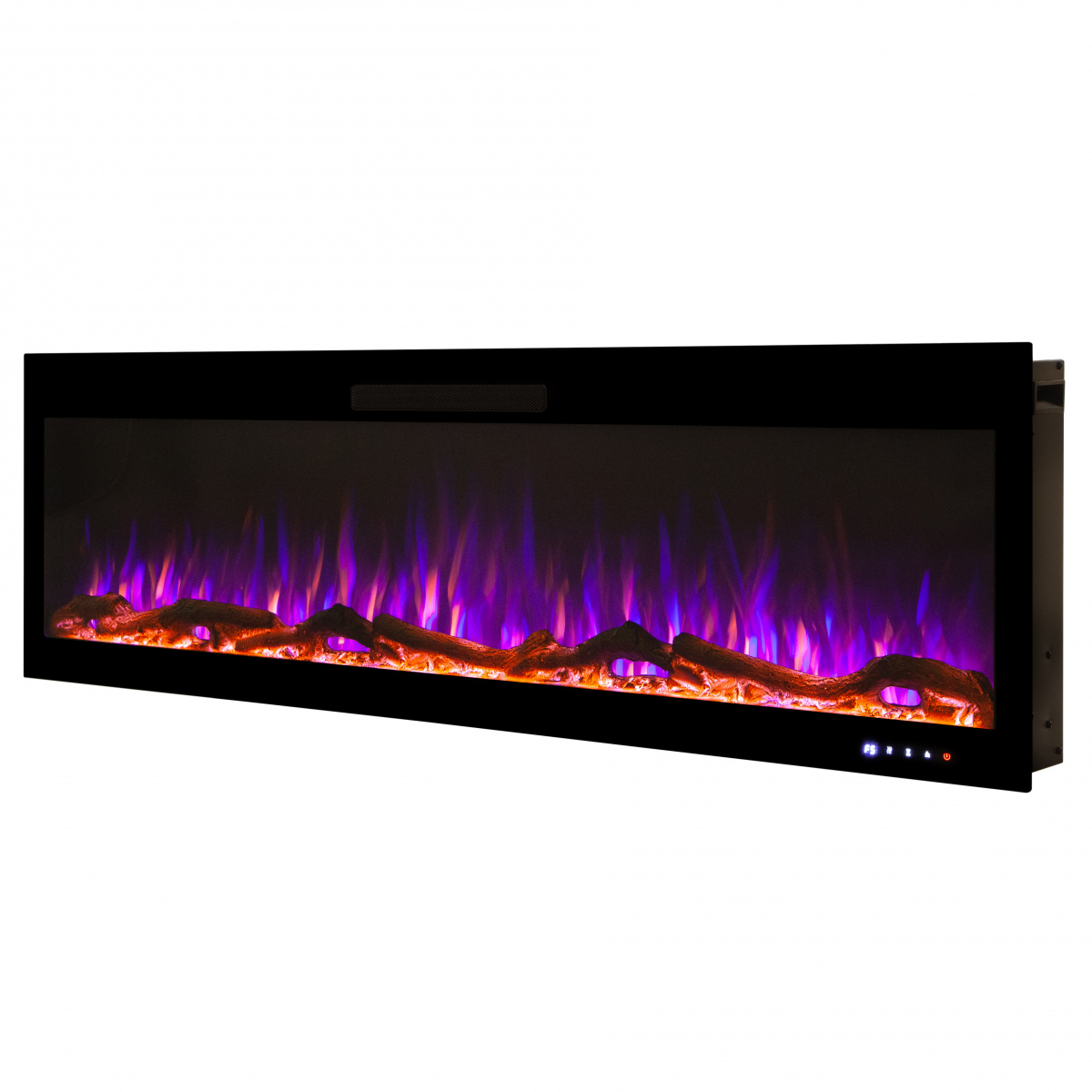 Электроочаг RealFlame Diamond 60, с муляжом дров и кристаллами