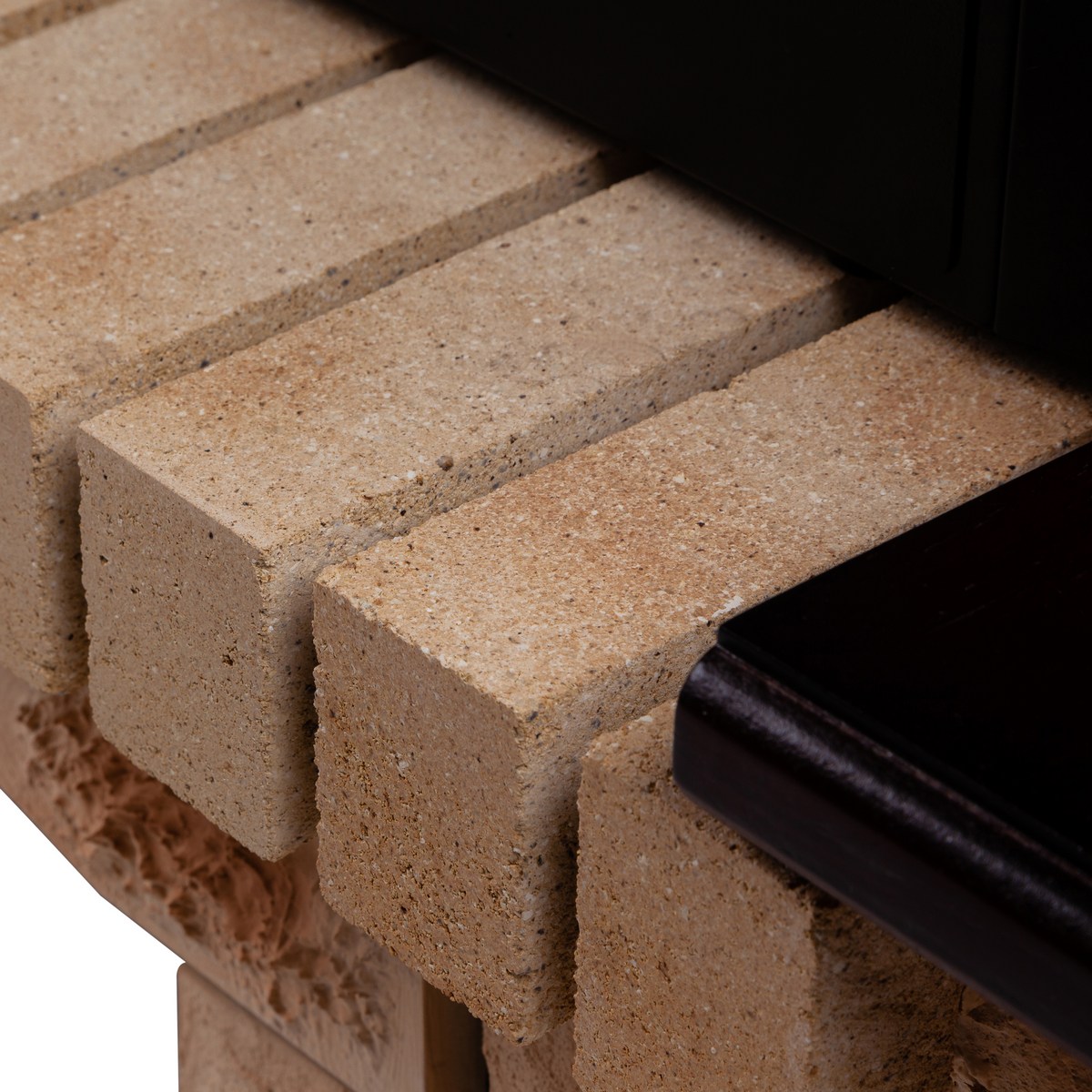 Электрокамин RealFlame Stone Brick AO античный дуб с очагом Epsilon 26 S IR