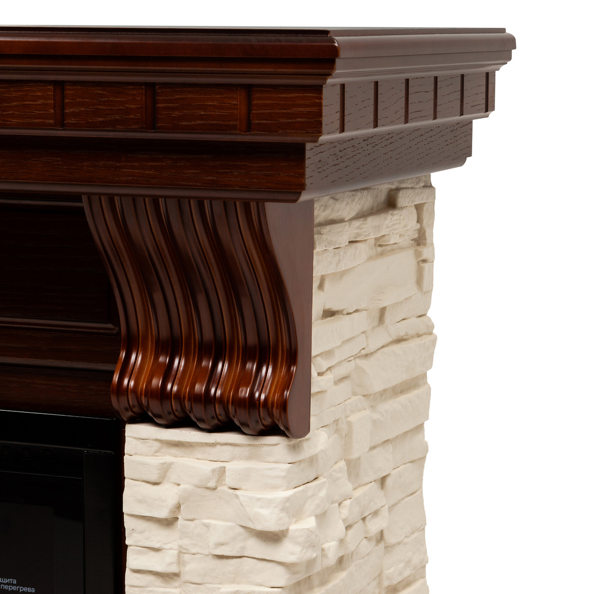 Портал каминный из МДФ RealFlame Michigan 42, античный дуб