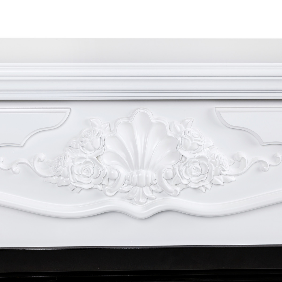 Портал каминный из МДФ RealFlame Victoria WT, белый