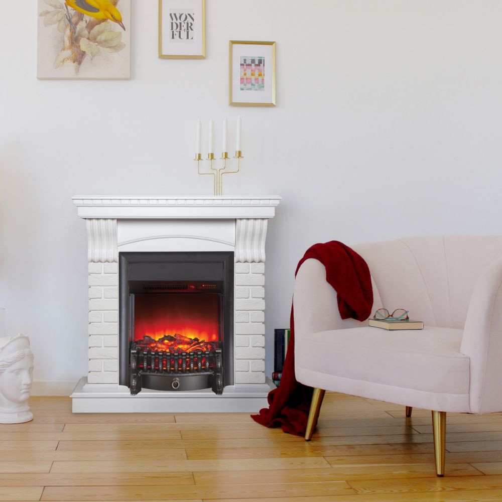 Электрический очаг RealFlame Fobos Lux BL