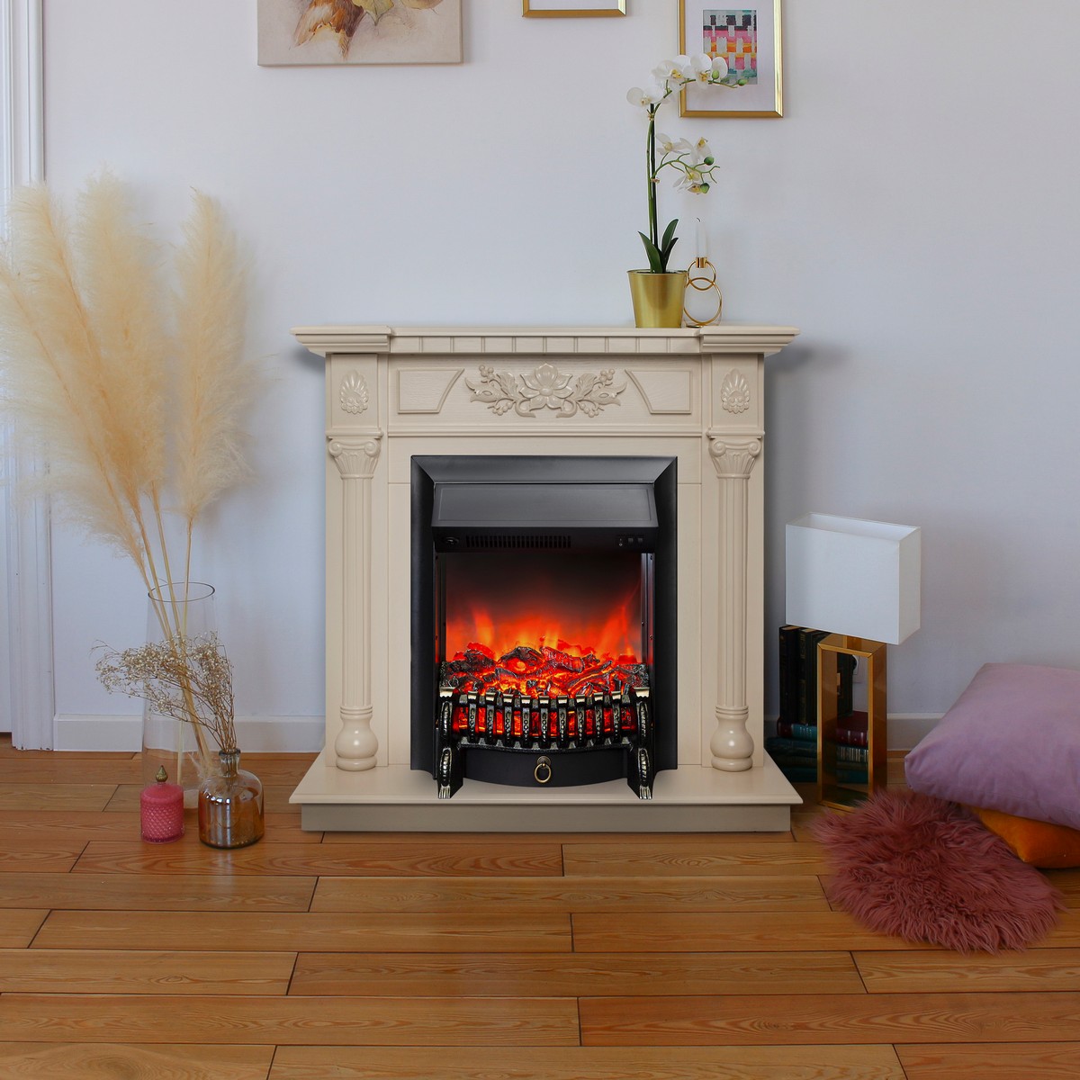 Электрический очаг Fobos Lux BL